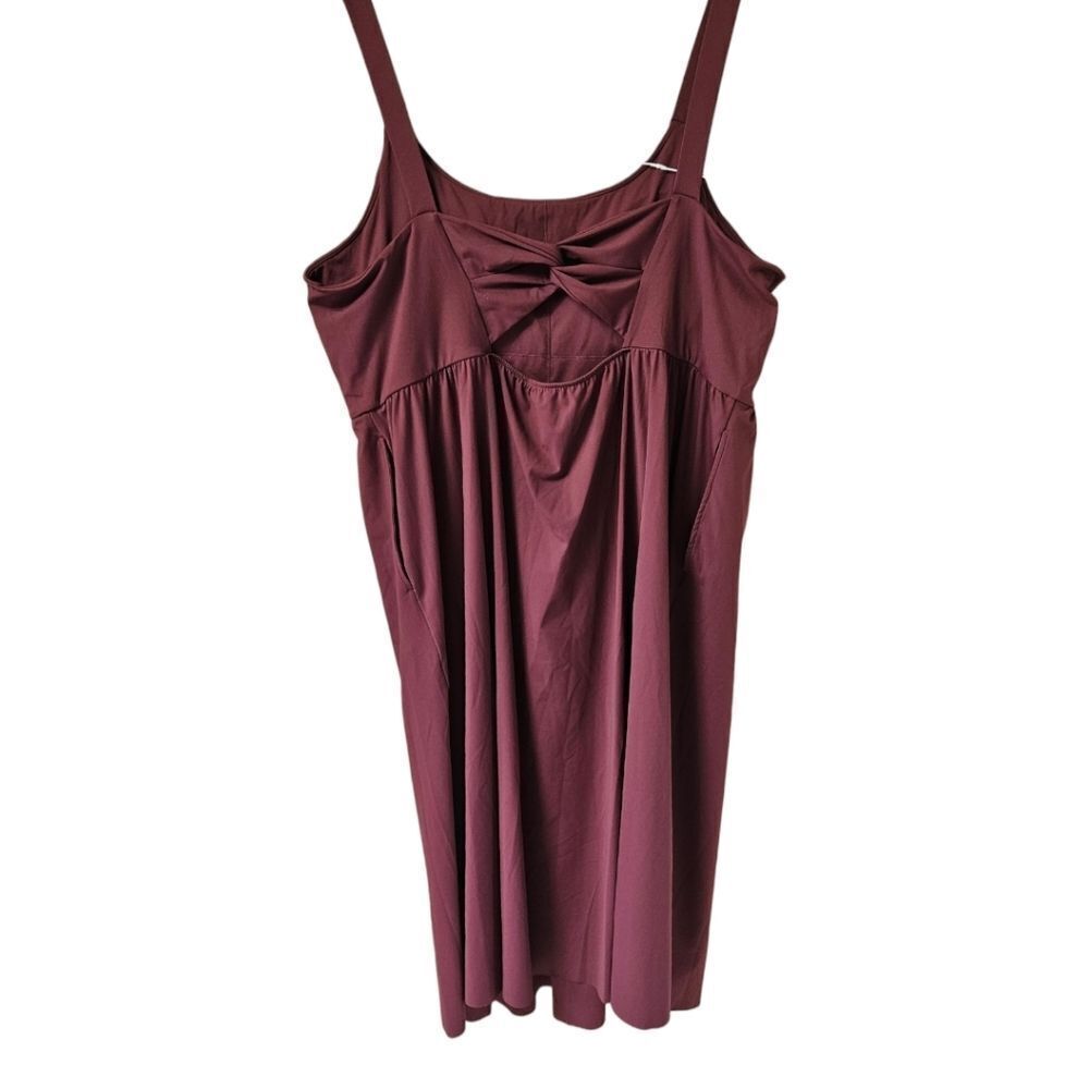 HALARA 3X Padded backless twisted slit midi dress casual wear NWT - Picture 8 of 13